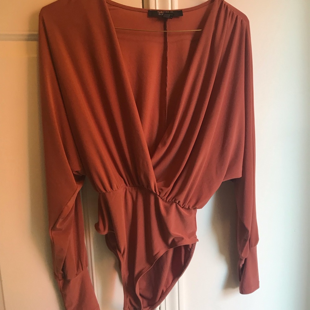 Rust-colored Body Suit